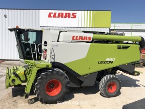 Lexion 650 + Maxflex 620 Matériel de maraîchage