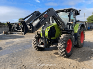 ARION 510 CMATIC S5 + T 412 Pick-up pour ensileuse