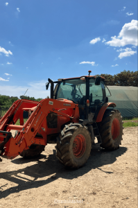 TRACTEUR KUBOTA M 110 GX Accueil