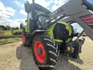 ARION 510 CMATIC S5 + T 412 Weeder harrow