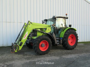 ARION 430 PANORAMIC + FL 100 C Baler - Chaine verte