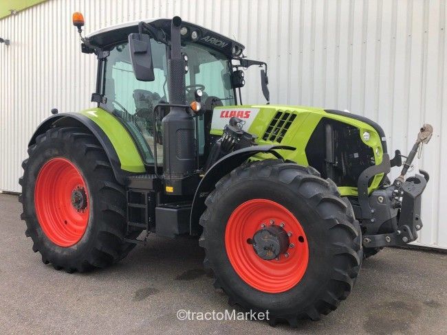 claas arion 650 cis t4 50km  h